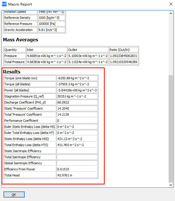 CFD-POST旋转机械快速获取计算结果的方法